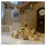 Collection of Miniature Clocks