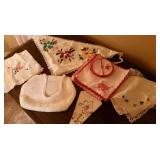 Lots of linen and lace