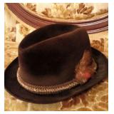 Vintage Resistol Derby Hat