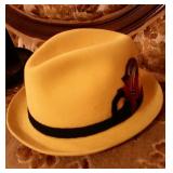 Vintage Resistol Derby Hat