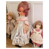 TONS of porcelain dolls