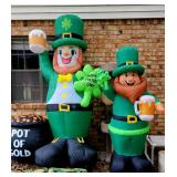 Blow up yard decor for EVERY holiday!🎃🎄☘️🦃🐇