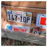 Vintage License Plates