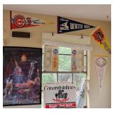 Vintage Sports Pennants
