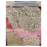 Sewers, quilters, and crafters PARADISE! 50+ tubs of vintage to new FABRIC 😊