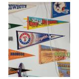 Vintage Sports Pennants