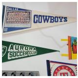 Vintage Sports Pennants
