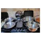 Nice selection of pots and pans