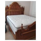 NICE queen pillowtop bed