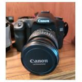 Canon camera and lenses