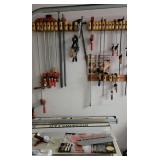 Various wood clamps