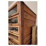 GREAT PIECE !!!  Antique/Vintage yarn cabinet