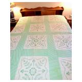 Several hand sewn QUILTS