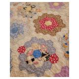 Several hand sewn QUILTS