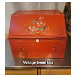 Vintage bread box