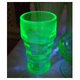 Vaseline glass