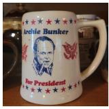Vintage presidential steins 