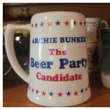 Vintage presidential steins