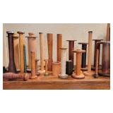 Vintage/antique wooden spools