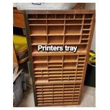 Antique Printers Trays
