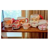 Santa mugs