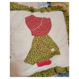 Vintage hand-sewn pillows