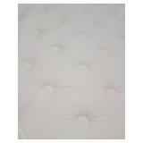 Immaculately clean KING SIZE Beauty Rest bed with white iron frame