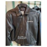 Ladies leather Corvette jacket