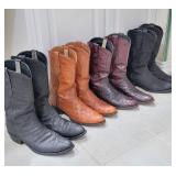 Custom cowboy boots (We will check exact size, but LARGE ~ appx 13/14