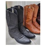 Custom cowboy boots (We will check exact size, but LARGE ~ appx 13/14