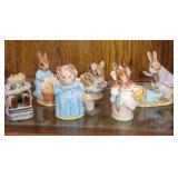 Beatrix Potter collectible figurines 