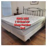 VERY NICE & CLEAN I10 DUAL AIR SLEEP NUMBER BED