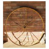 Wagon wheels all over the property !