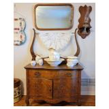 Stunning antique TIGER OAK furniture