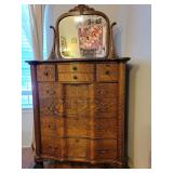 Stunning antique TIGER OAK furniture