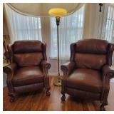 LANE leather recliners