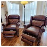 Lane leather recliners