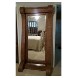 STUNNING FLOOR MIRROR THAT CAME OUT OF AN 1800