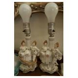 Occupied Japan Lamps