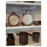 Antique scales