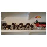 Cast Iron Clydesdales !!! 