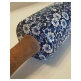Antique Staffordshire "Calico" Rolling Pin