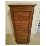 Upright Jewelry Box - Very Nice !