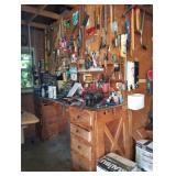 PACKED GARAGE & WORKSHOP ~ TOOLS, TOOLS, TOOLS