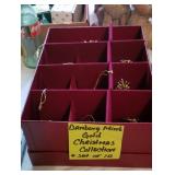 Danbury Mink Gold Collection Ornaments
