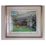 SARATOGA RACING PRINT