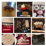 Vintage ephemera, glassware, and more!  Bidding ends 10/21