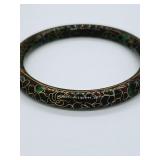 A vintage Cloisonne Bangle bracelet