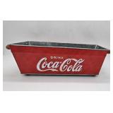 Small Coca-Cola metal bin