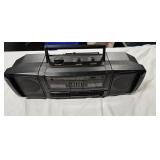 JVC Speaker System with dual tape decks in working condition
